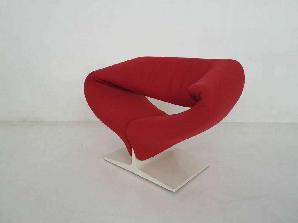 Design Lounge Chair Model "Ribbon" By Pierre Paulin For Artifort, The Netherlands 1966 photo buy
