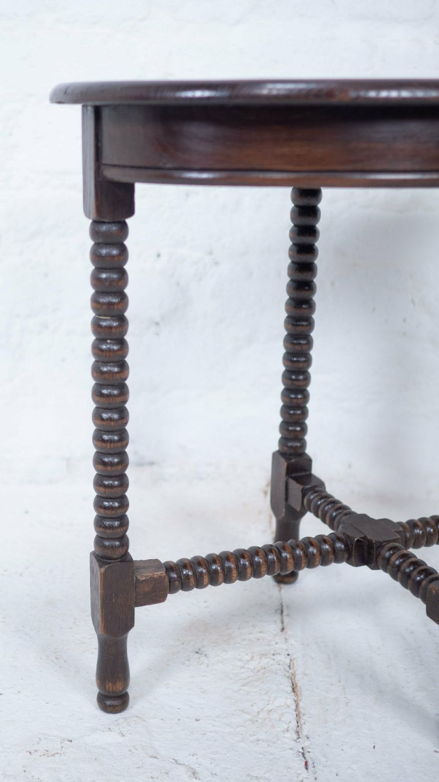 Antique French Bobbin Side Table photo for sale