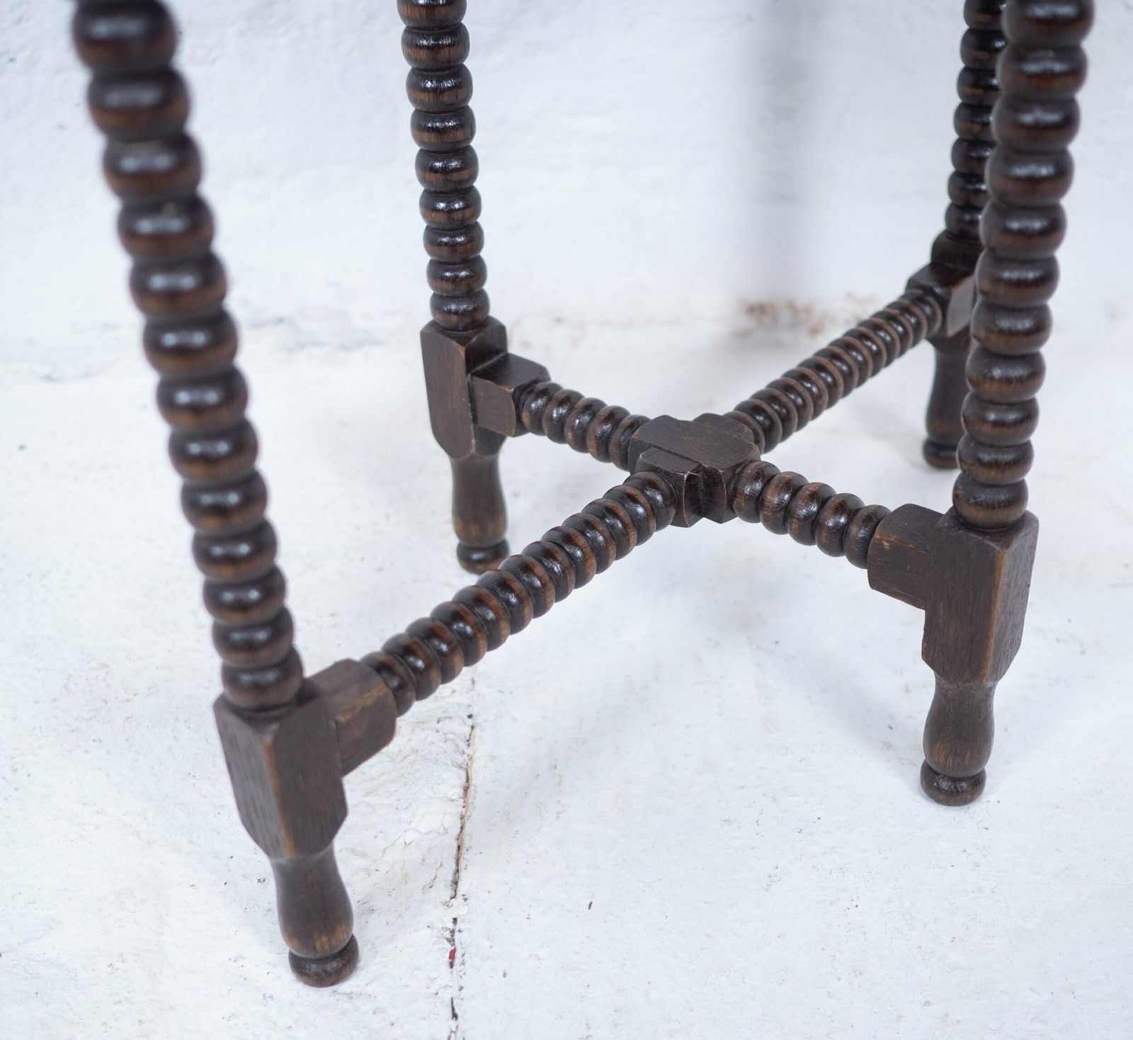 Antique French Bobbin Side Table photo 275.0