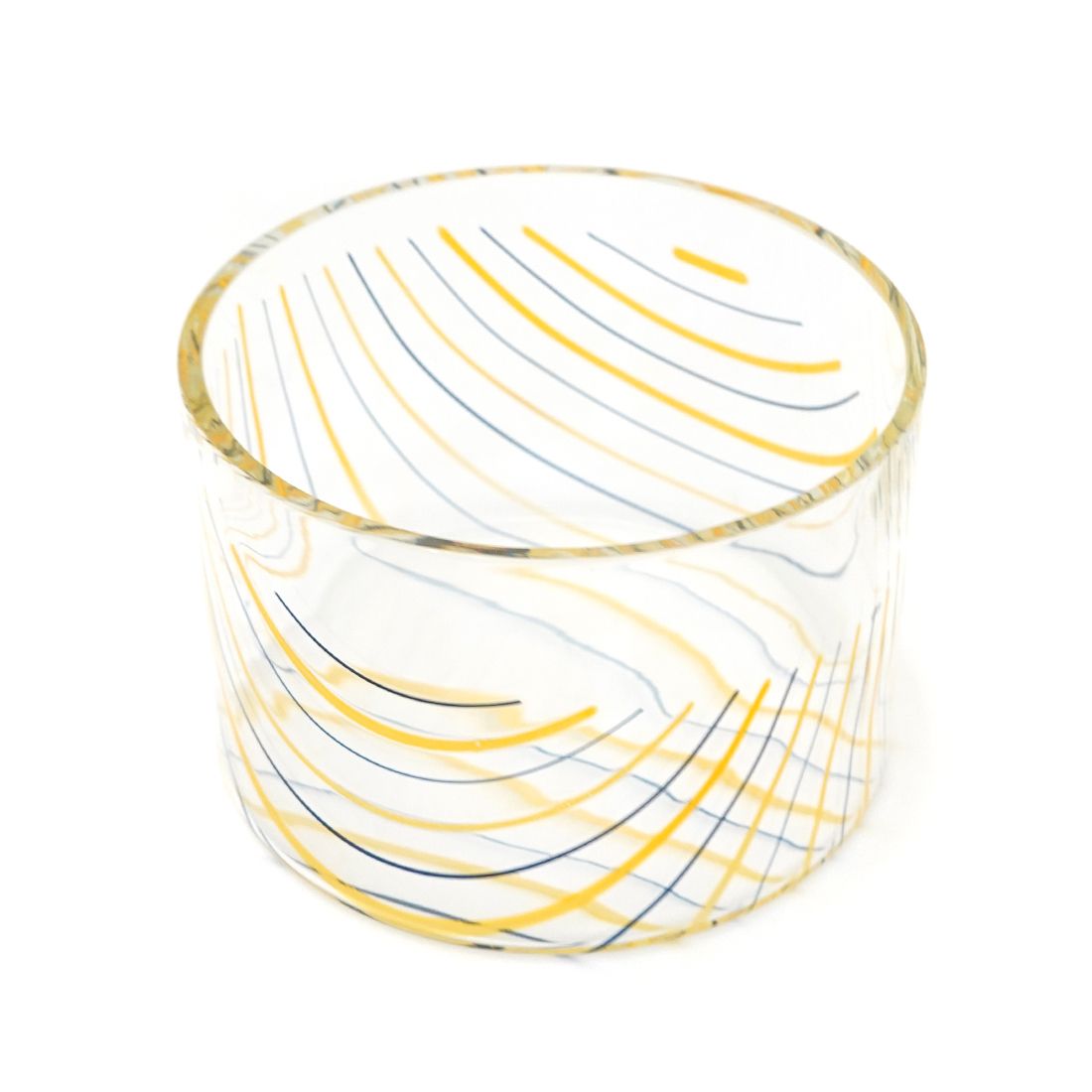 Striped Vase By Rosanna Toso For Fratelli Toso, 1970s photo vinterior