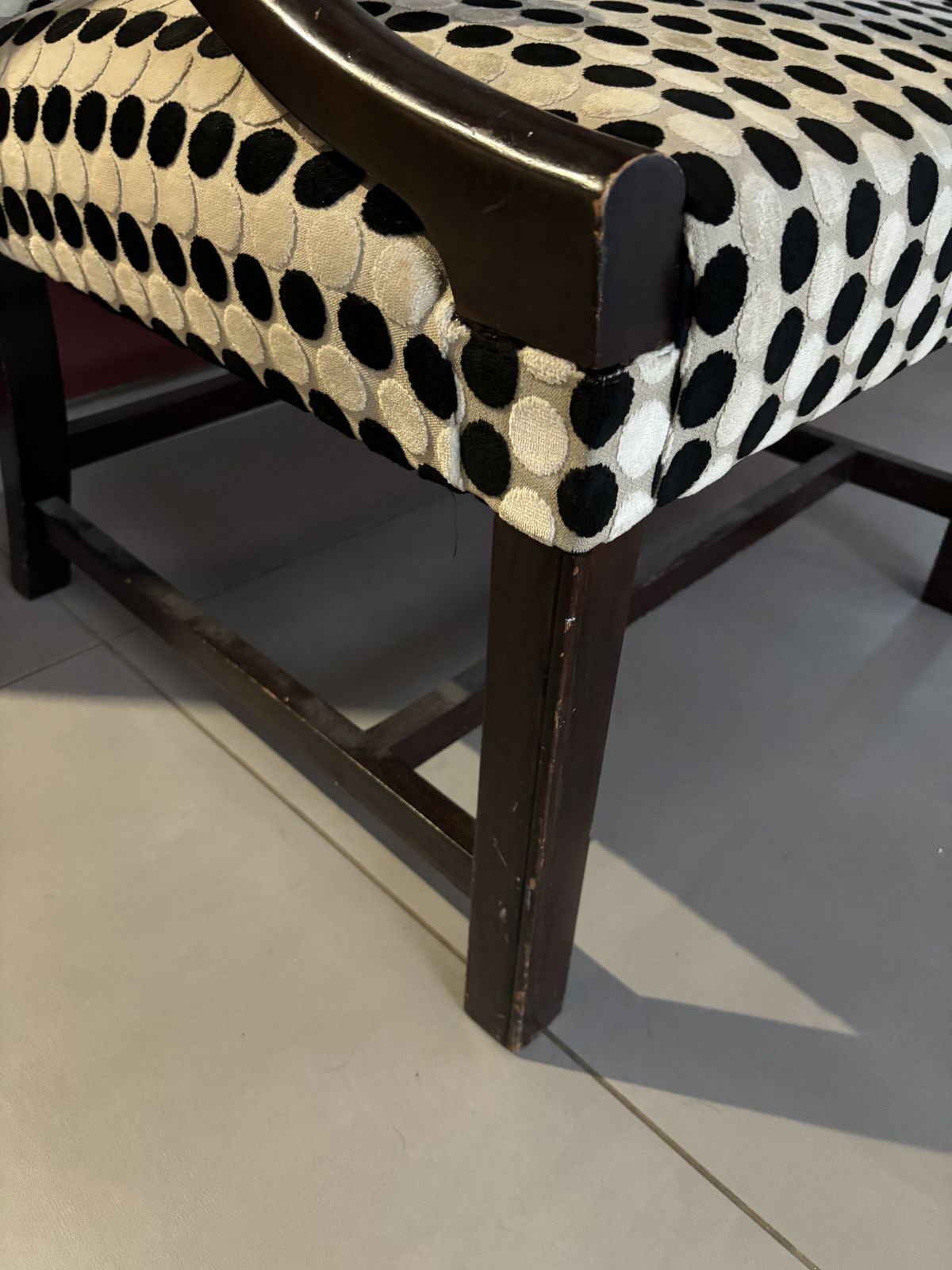 Georgian Library Armchair Rehupholstered photo furniture