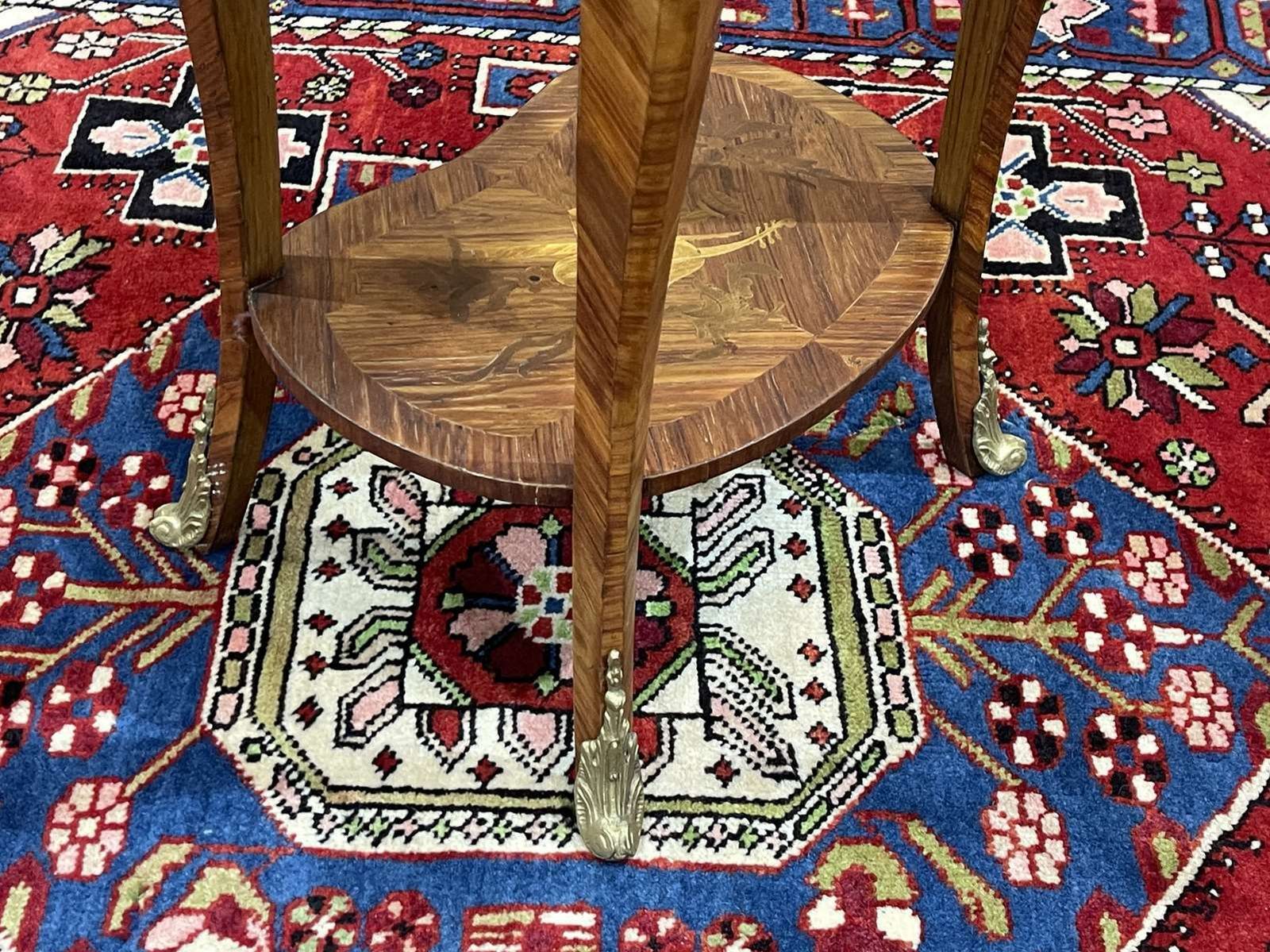 photo for sale Side Table With 3 Drawers In Rosewood And Oak, Work From The 70s In Louis XV Style