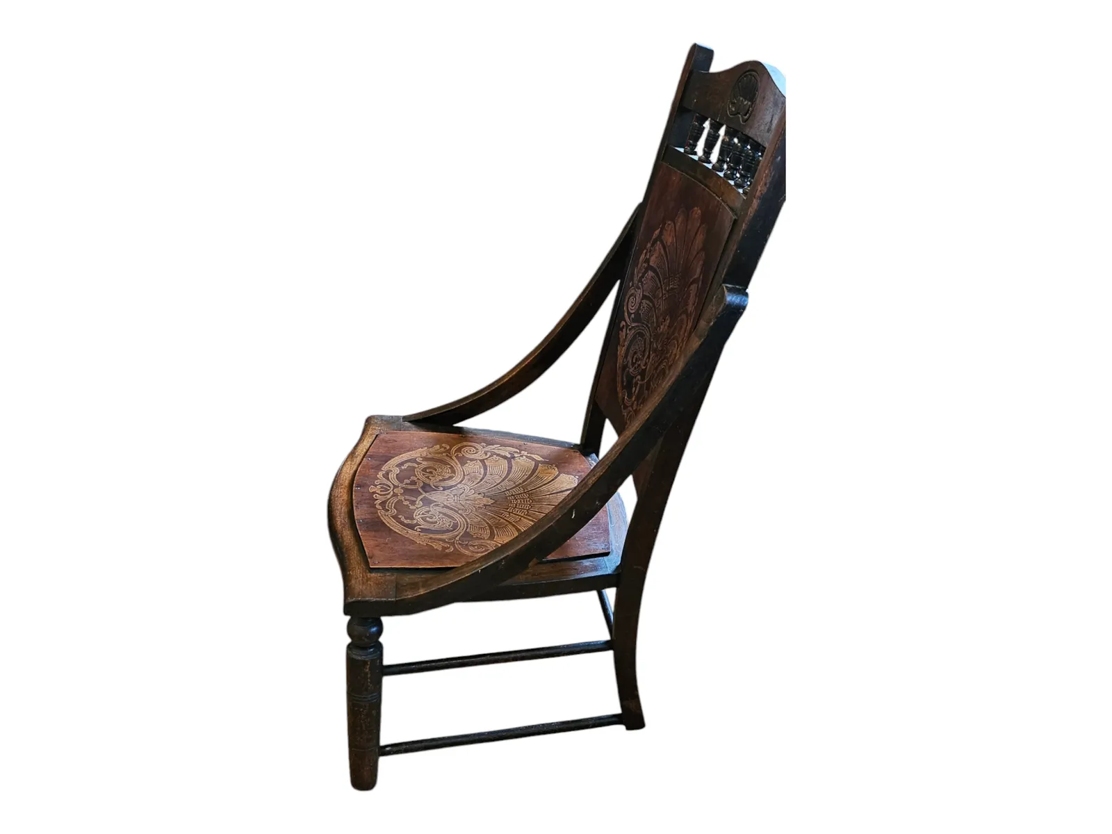 Antique Wooden Occasional | Nursing | Fireside Chair photo Furniture