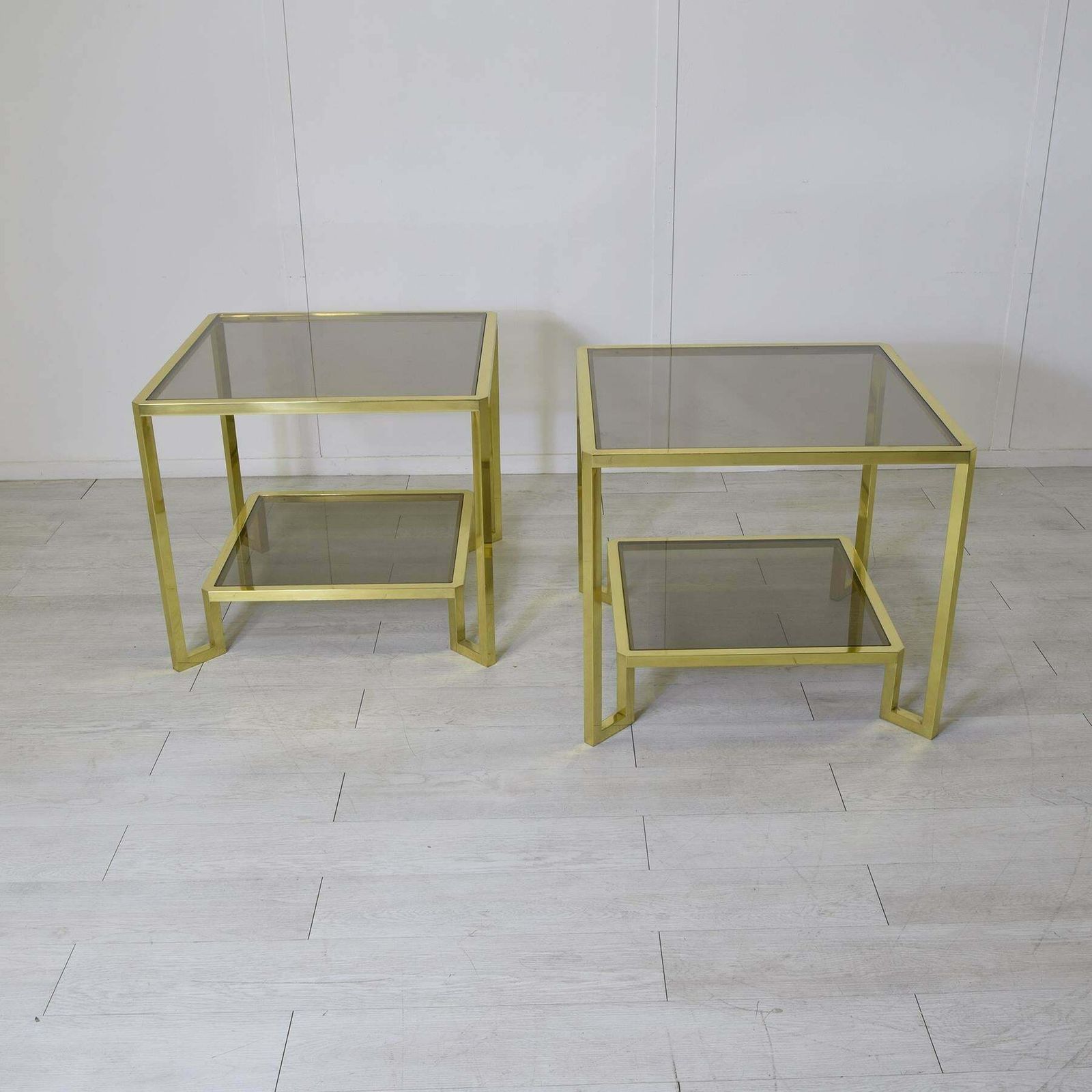 Guy Lefevre Set Of Coffee Table For Maison Jansen 1970s. photo furniture