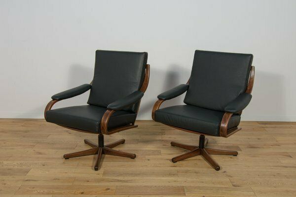 Office Armchairs From Soda Galvano, Norway, 1960s, Set Of 2 photo Furniture