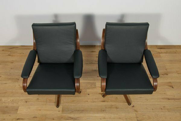 Office Armchairs From Soda Galvano, Norway, 1960s, Set Of 2 photo 3702.0