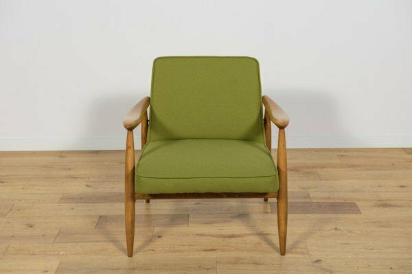 Gfm 87 Armchairs By Juliusz Kedziorek For Gościcińskie Furniture, Poland, 1960s, Set Of 2 photo vintage