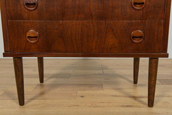 photo vinterior Mid Century Teak Dresser, Denmark, 1960s