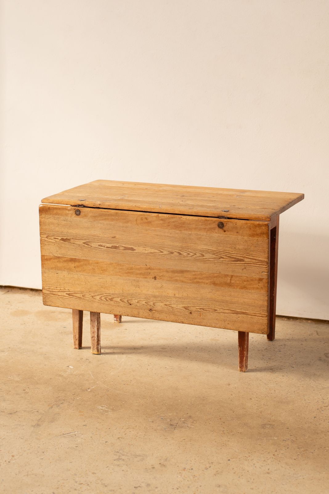 photo furniture 19th Century Swedish Slagbord Table With Original Painted Finish