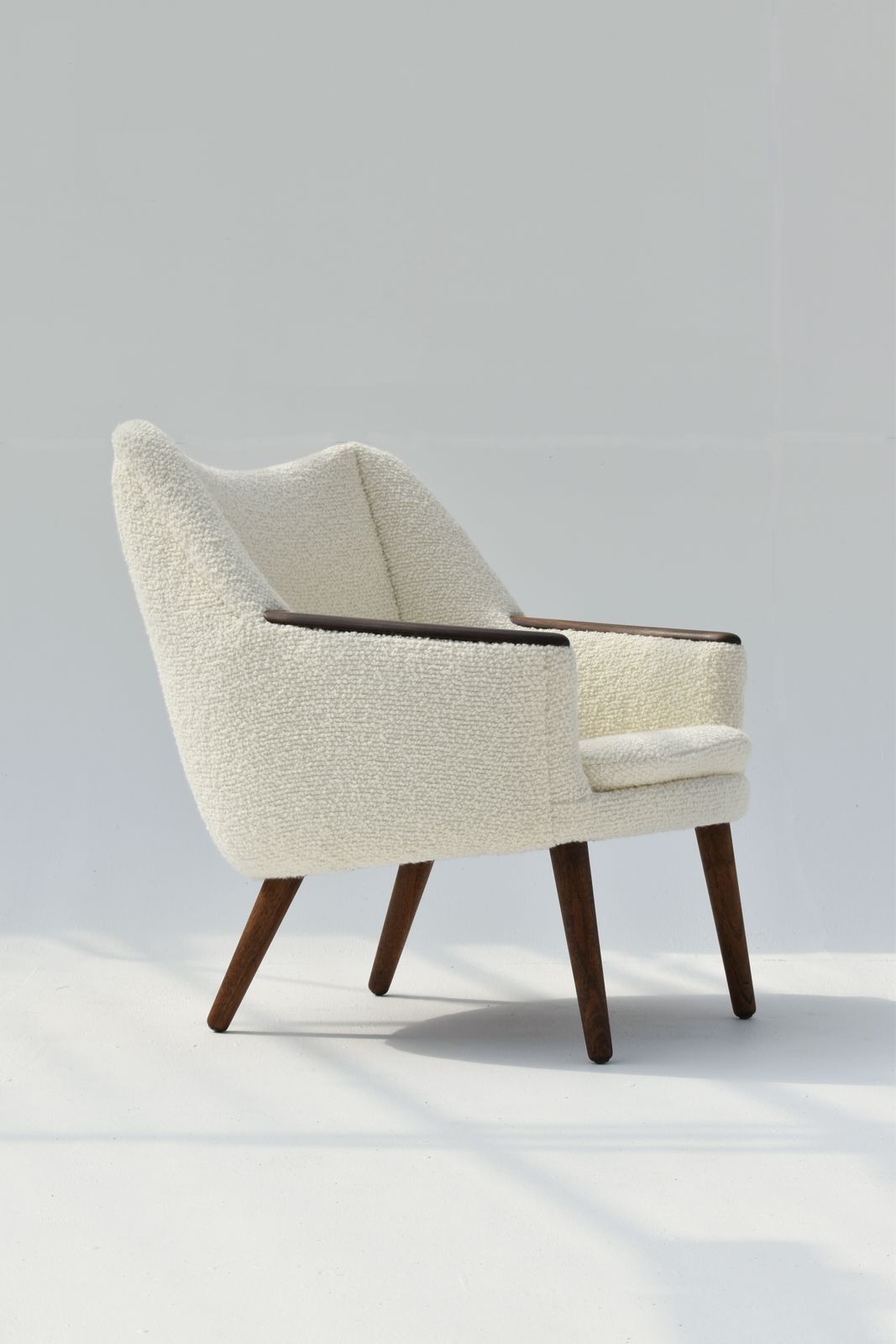 Midcentury Danish Kurt østervig Model 58 Lounge Chair For Rolschau Mobler photo for sale