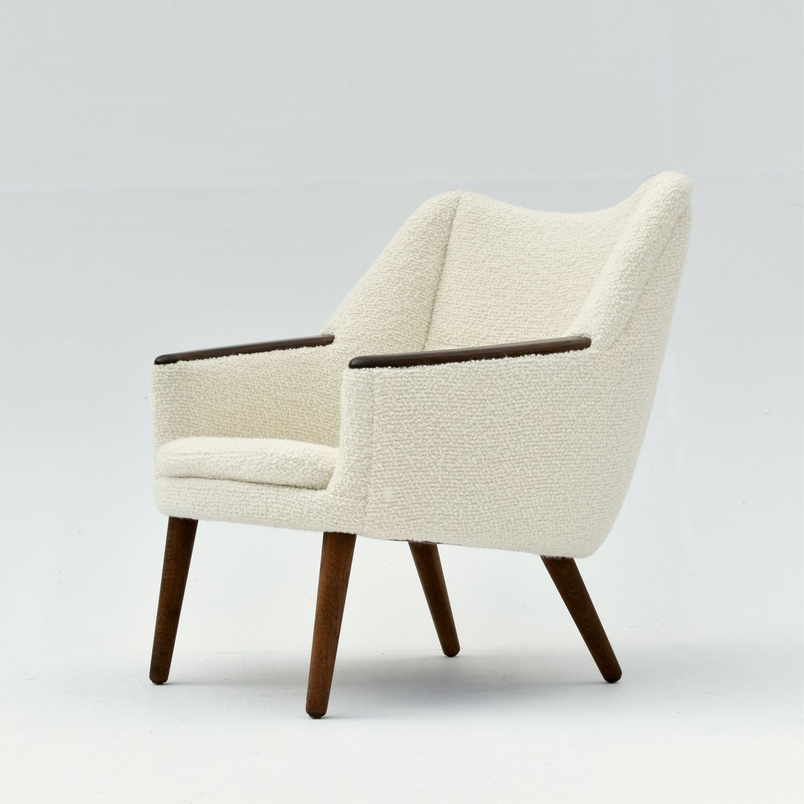 Midcentury Danish Kurt østervig Model 58 Lounge Chair For Rolschau Mobler