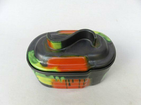 Art Deco Pastry Tin In Ceramic By Ziegler Schaffhausen, 1920s photo buy