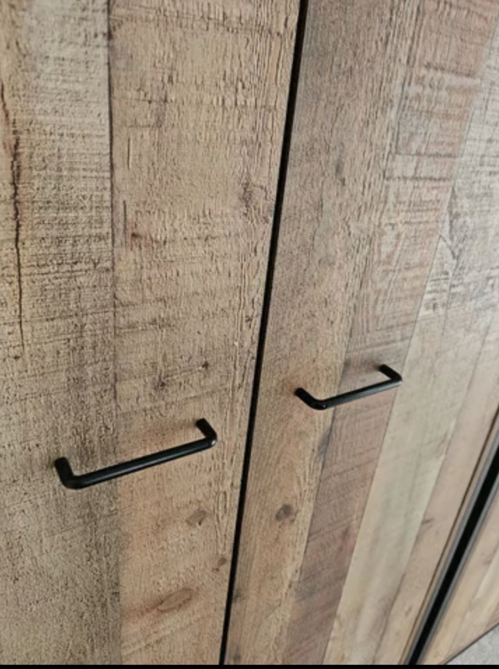 Set Of 2 Industrial Double Wardrobes photo vinterior
