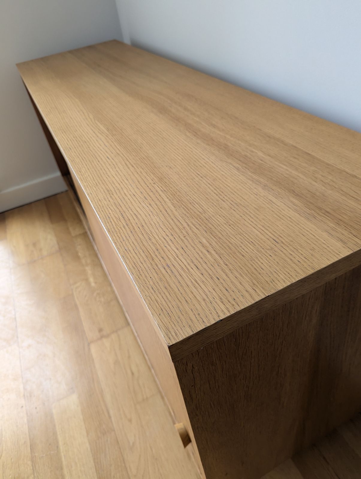 Mid Century Inspired Oak Tv Cabinet photo Furniture