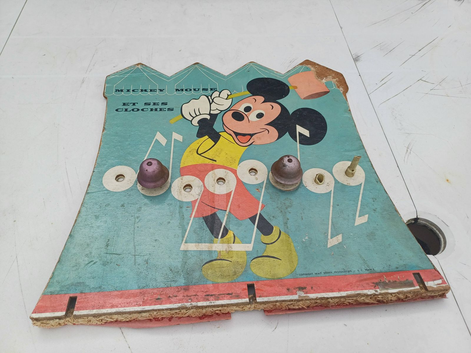 photo vinterior Lot Of 5 Decorative Objects Mickey And Minnie Toys