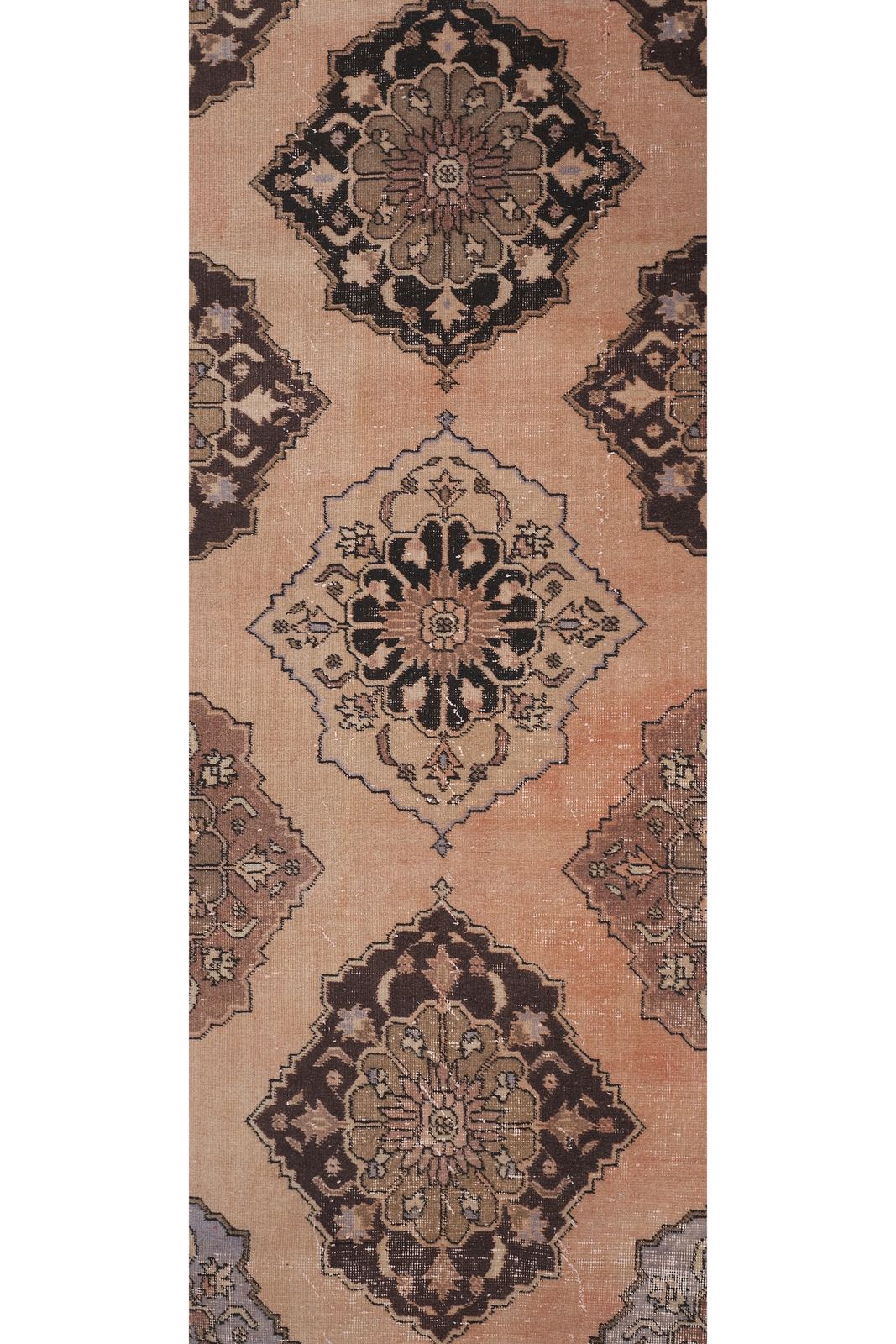 Vintage Turkish Oushak Handmade Runner 2'6'' X 23'7'' photo 1550.0