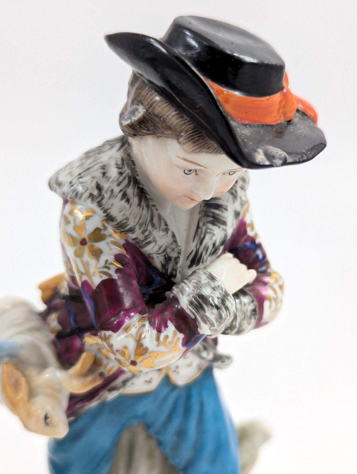 Antique Porcelain Figurines From The "Seasons" Series, Samson, 19th Century photo vintage