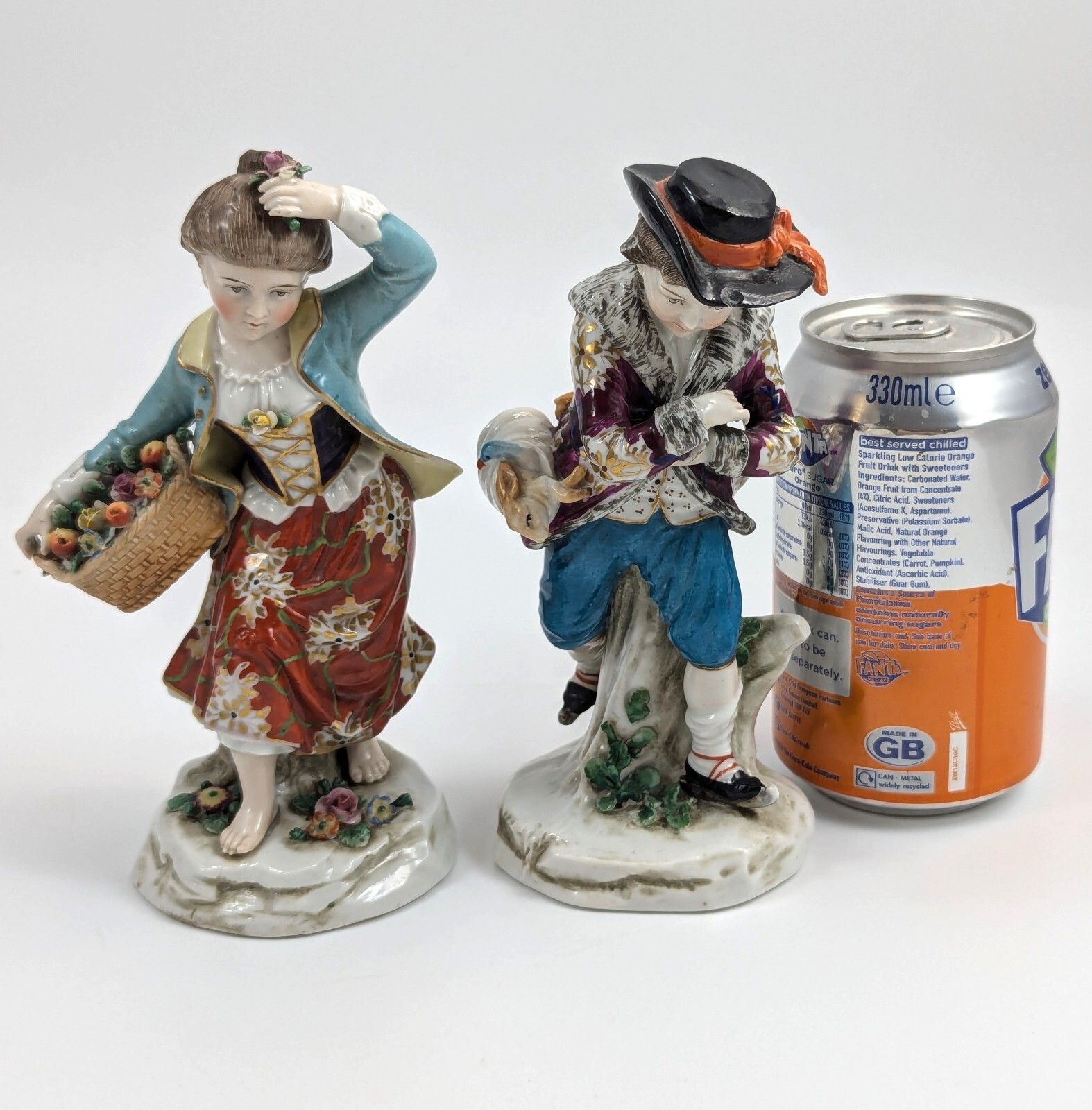 photo furniture Antique Porcelain Figurines From The "Seasons" Series, Samson, 19th Century