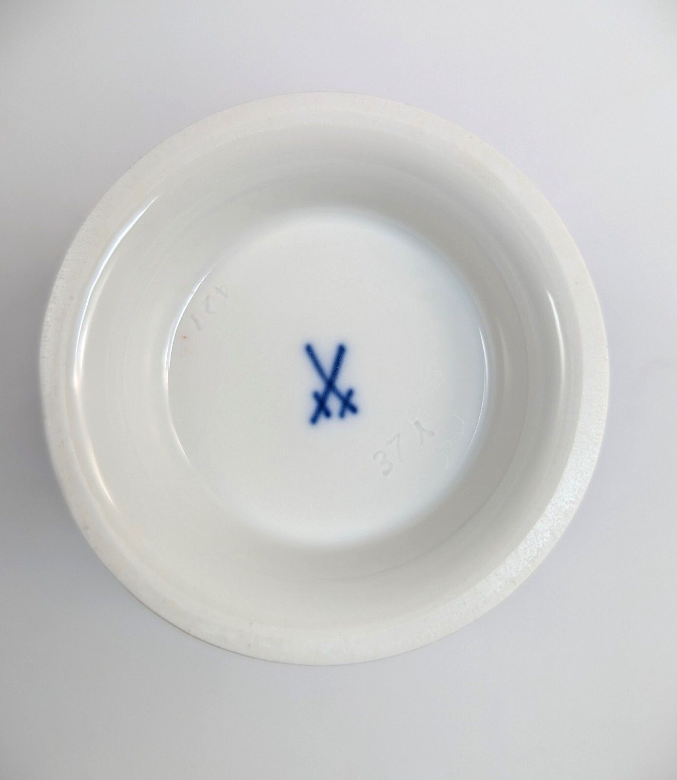 photo for sale Meissen,Porcelain Cobalt Small Vases, 1930s