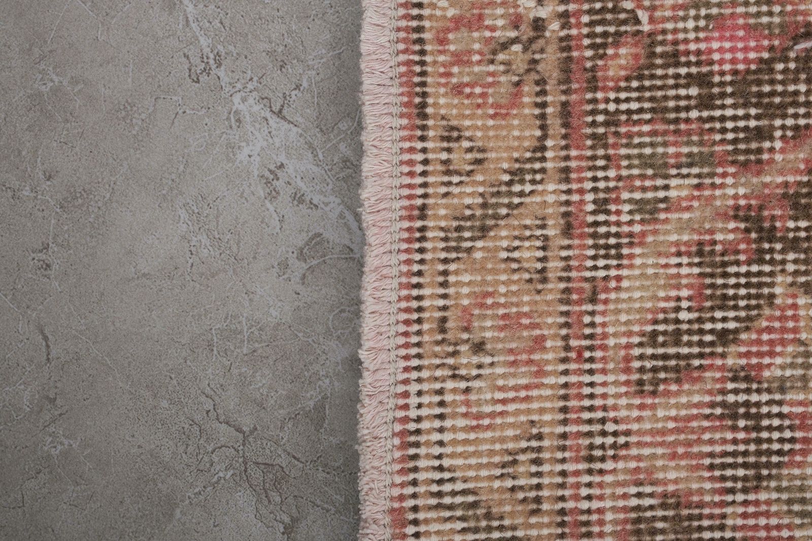 Textiles 1960s Turkish Oushak Runner 2'6'' X 24'1'' photo