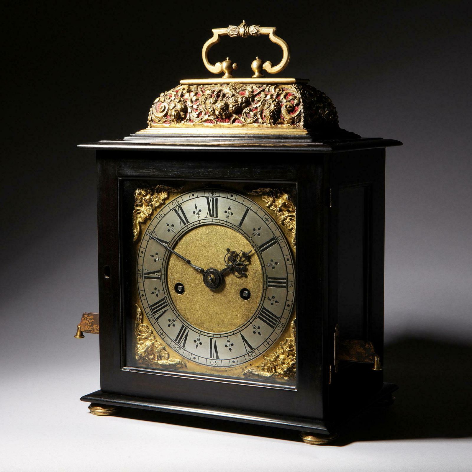 A Rare And Important Charles II 17th Century Table Clock By Henry Jones photo furniture