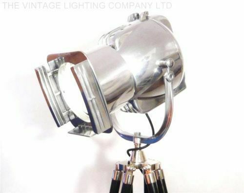 Vintage Strand Electric Spotlight London Film Lamp Floor Spot Light Studio Lighting Restored Silver Colour Alessi Cinema 1950s photo 595.0