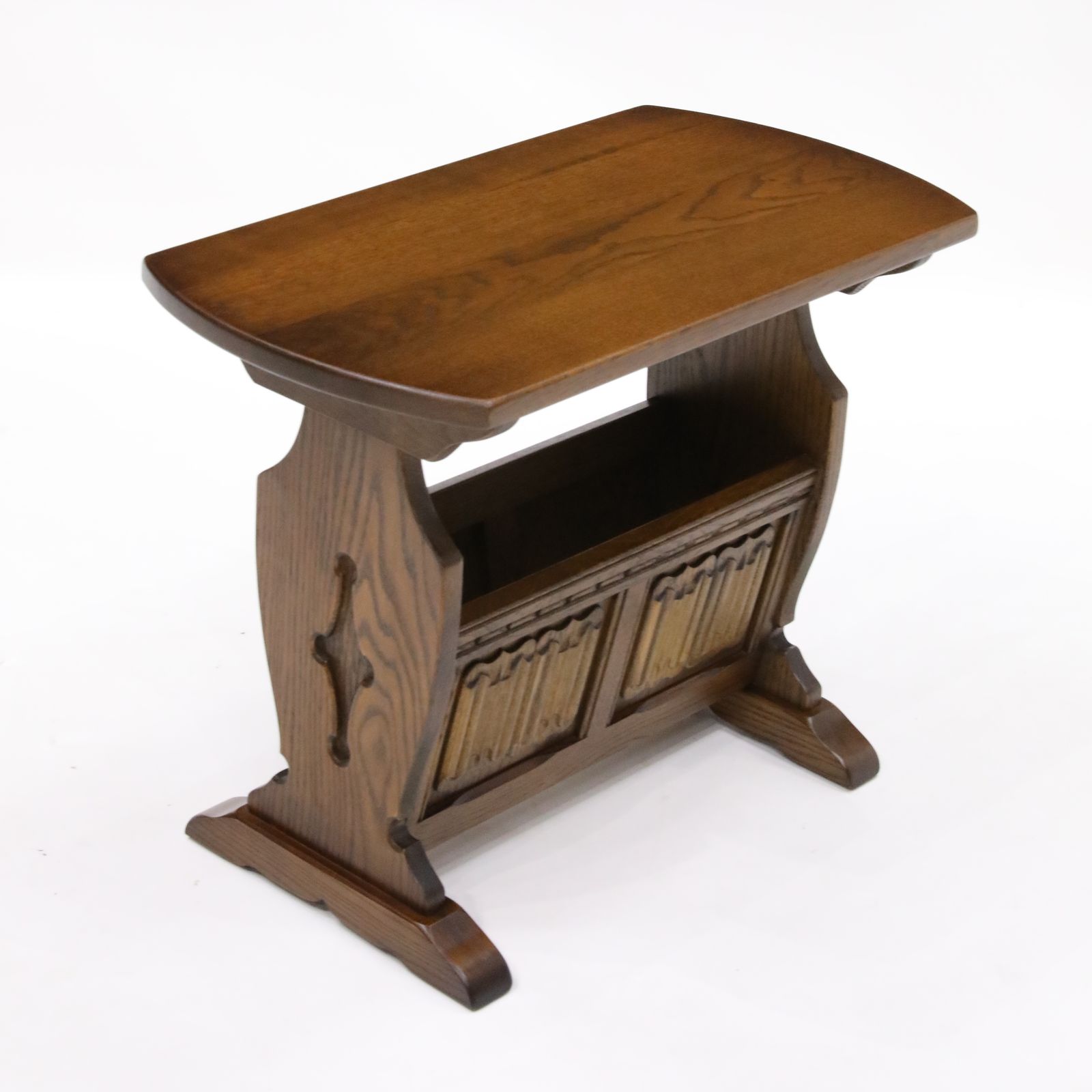 photo vinterior Old Charm Magazine Rack In Light Oak Free* Uk Delivery