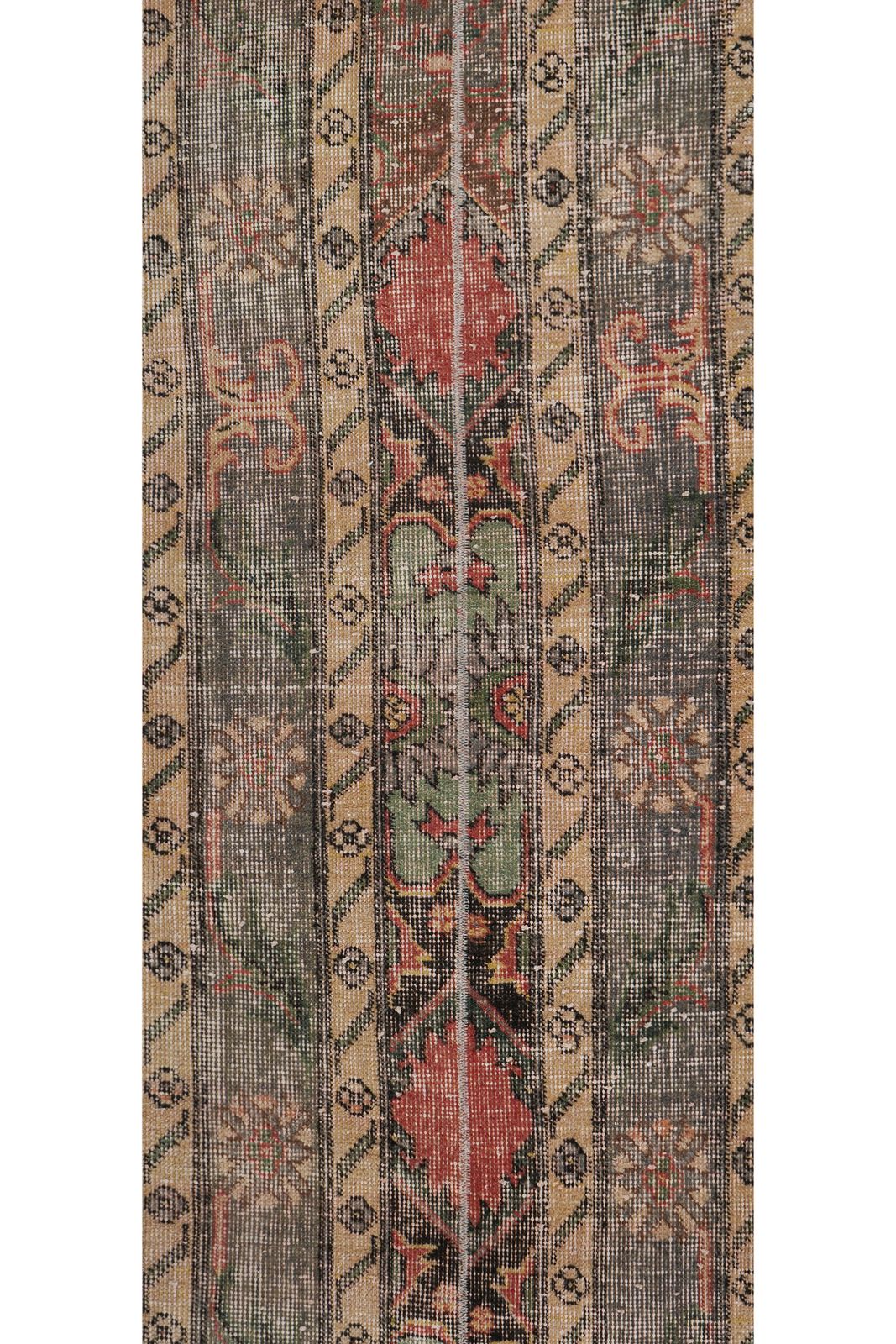 photo furniture 1960s Distressed Extra Long Turkish Runner Rug   Stair Rug 1'7'' X 23'4''
