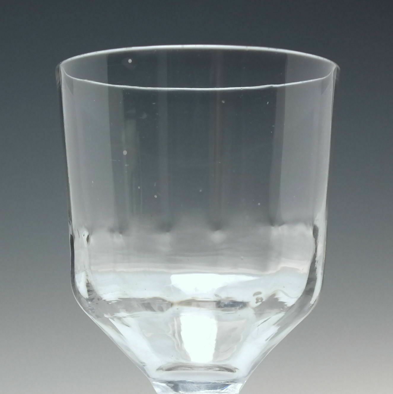 18th Century Opaque Twist Short Wine Glass C1760 photo Home Decor