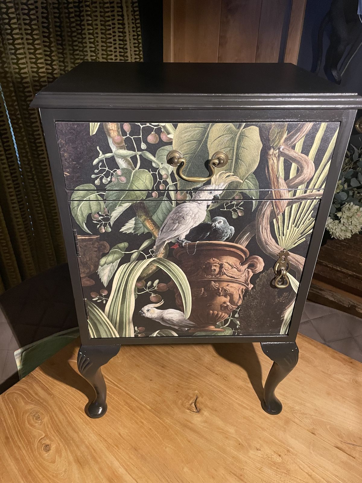 Upcycled Cabinet In Mind The Gap Paper photo Furniture