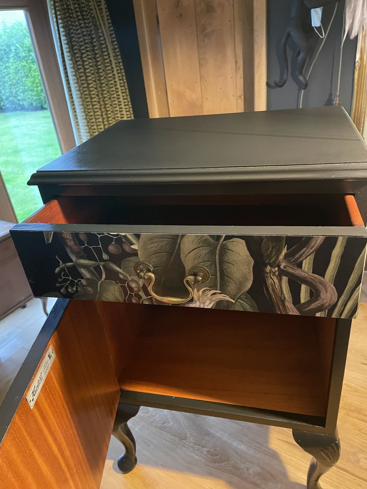Upcycled Cabinet In Mind The Gap Paper photo buy