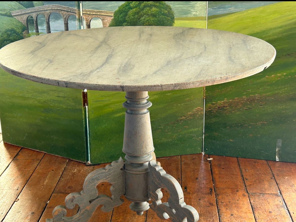 Antique Gustavian Breakfast Table