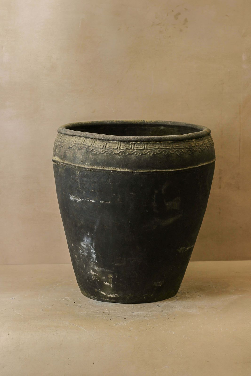 Vintage Black Asian Pots   Vb02 photo Home Decor