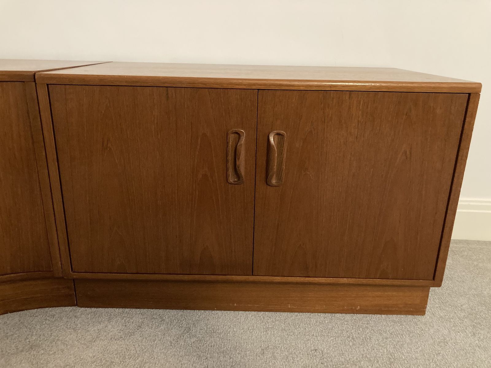 G Plan Fresco Corner Units (3 Parts) Mid Century Teak photo 475.0