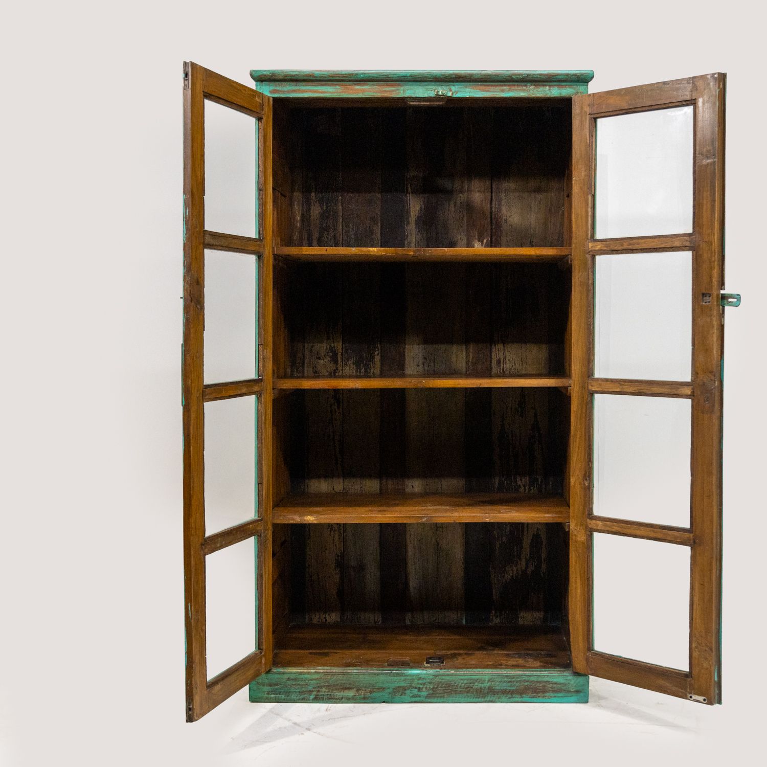 Green Glazed Door Almirah S 56 photo for sale