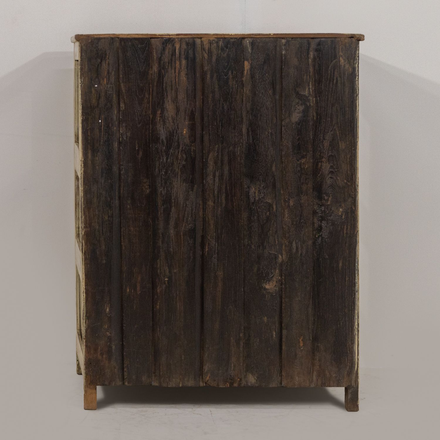 Wooden Pinjara Cabinet With Glass Doors & Side Panels S 17 photo buy