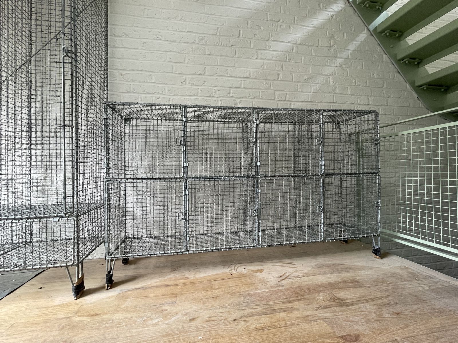Industrial Wire Cabinet, Late 20th Century