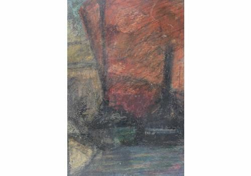 Expressieve Havengezicht Lithografie Van De Artistic Circle Of Sant Lluc photo Kunst
