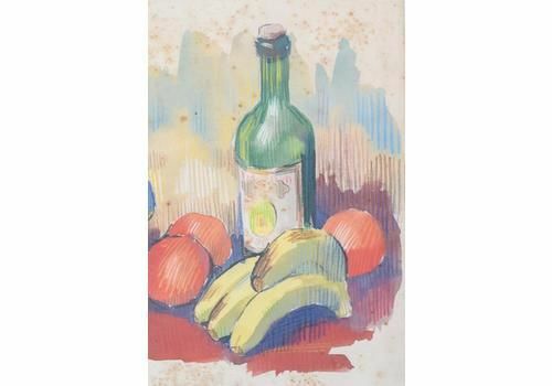 Stilleven Lithografie – 'The Artistic Circle Of Sant Lluc' photo for sale
