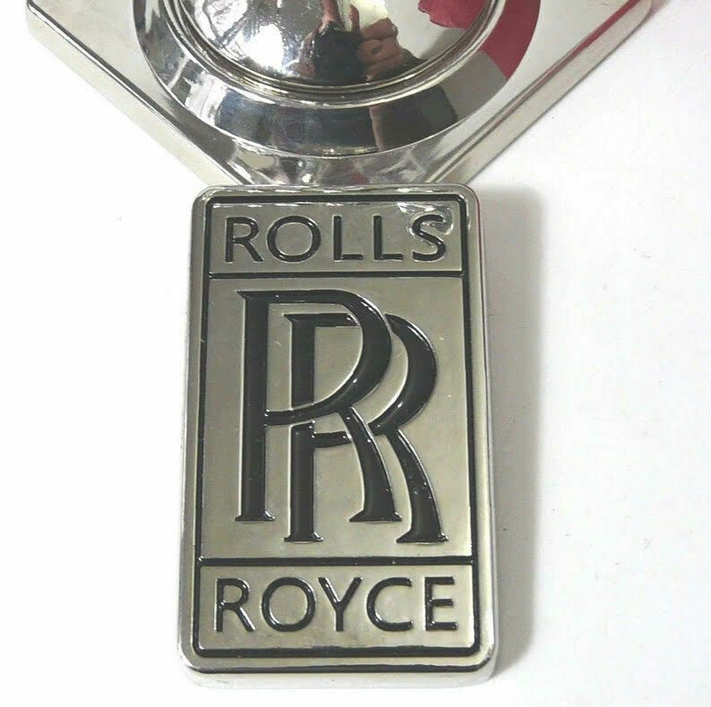 Rare Silver Plated Rolls Royce Spirit Of Ecstasy Display Ornament Mascot Emblem Statue Gift Boxed Bentley Motors Classic Car   Presentation Gift Set photo vinterior