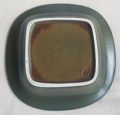 Ceramic Bowl And Poche Vide With Harlekin By Lisa Larsson For Gustavsberg, 1960s photo for sale