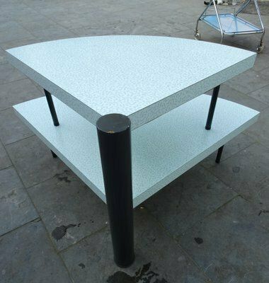 Side Tables In Bacterio Laminate In The Style Of Ettore Sottssas, 1980s, Set Of 2 photo vintage