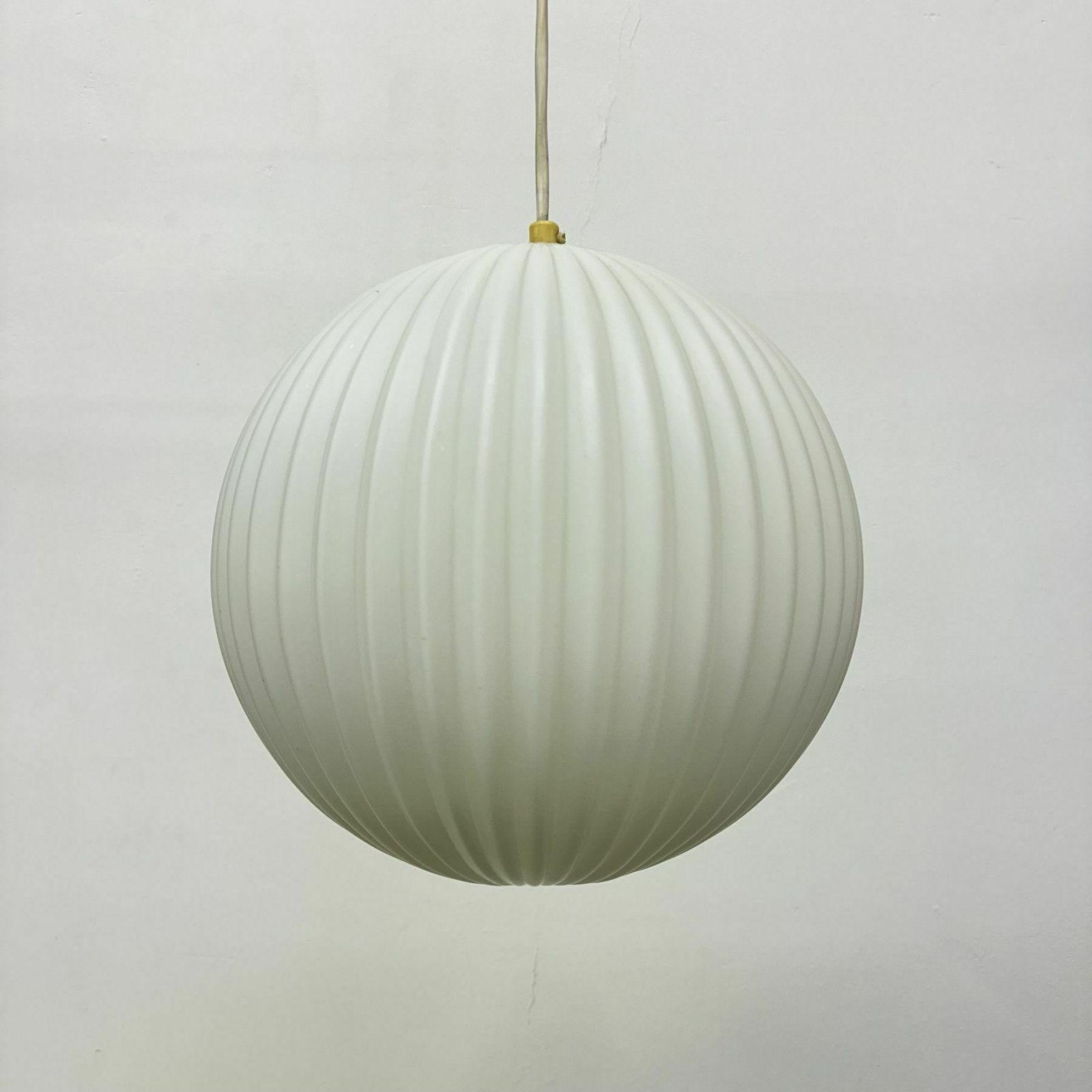 Zeldzame Louis Kalff Voor Philips Hanglamp Met Opalineglas, Ca. Jaren 1960