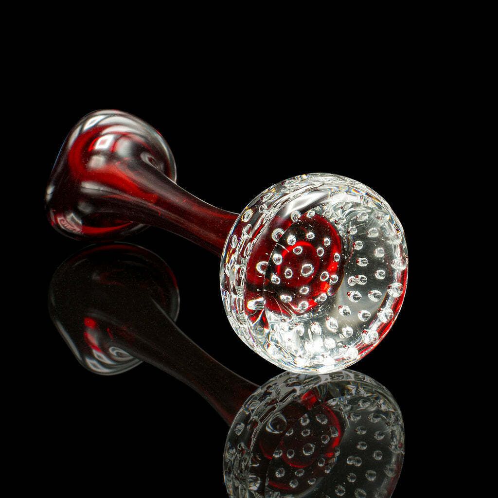 Small Vintage Scandinavian Posy Vase, Danish, Art Glass, Flower Sleeve, C.1970 photo buy