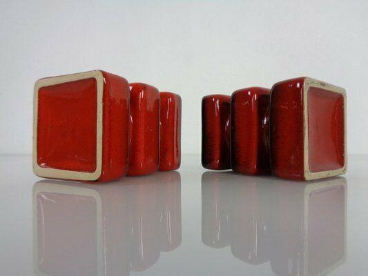 photo vintage Ceramic Vases By Cari Zalloni For Steuler Keramik, 1970s, Set Of 4