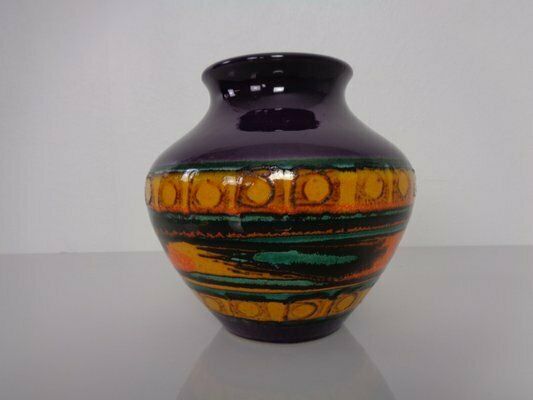 Pop Art Ceramic 487 15 Vase From Dümler & Breiden, Germany, 1970s photo for sale