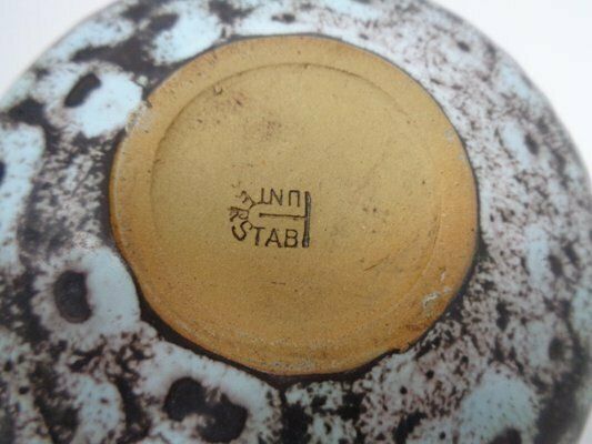 photo vintage Studio Ceramic Vase By Kerstin & Ralf Unterstab For Kunsttöpferei Unterstab, 1960s