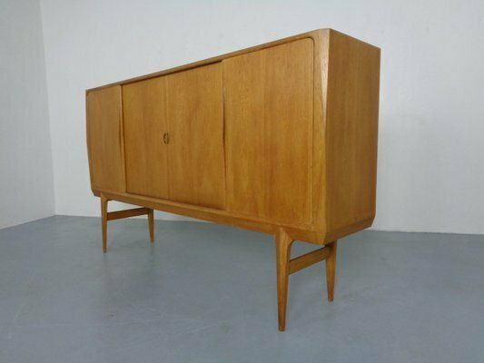 Oak Sideboard By Johannes Andersen For Hans Bech, 1960s photo vintage