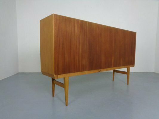 Furniture Oak Sideboard By Johannes Andersen For Hans Bech, 1960s photo