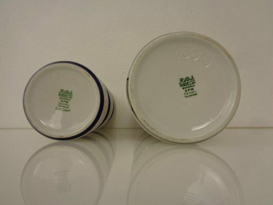 photo furniture Space Age Op Art Vases From Royal Kpm, 1960s, Set Of 2